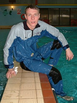 anorak pool training suit