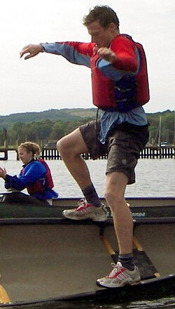canoeing balance