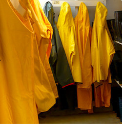 drying room clothes for survival swim training