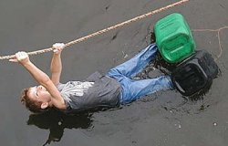 one rope bridge